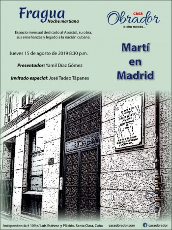 Jose Marti En Madrid