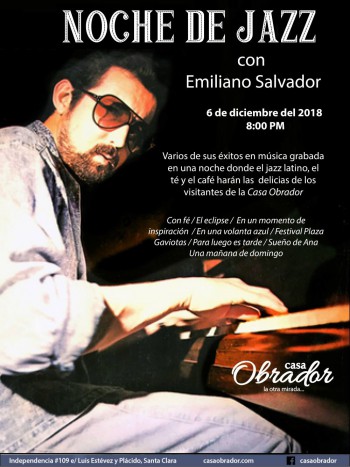 Noche Jazz Musica Grabada Emiliano Salvador